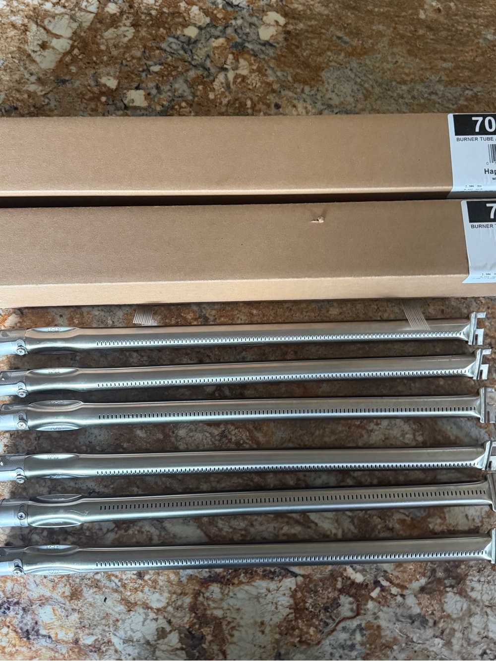 6 New Weber 70306 Burner Tube Assemblies – Summit